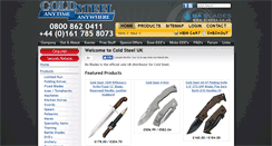 Desktop Screenshot of coldsteel-uk.com