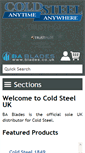 Mobile Screenshot of coldsteel-uk.com